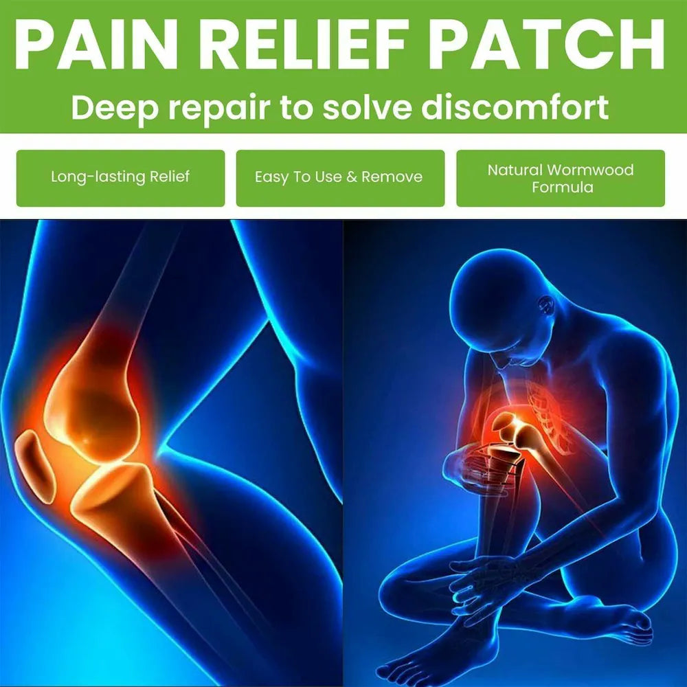 Herbal Knee Pain Relief Patch,10 PCS wellnee Knee Patches