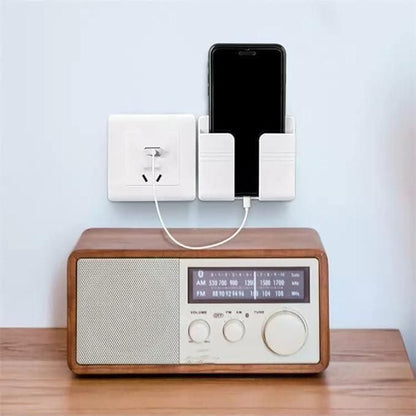 Wall Mounted Mobile Holder With Adhesive Strips (Pack of 4 & 8) - Urban India
